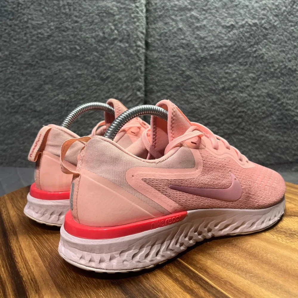 Nike Odyssey React Women's Running Shoes Pink Athletic Sneakers Size‎ 10